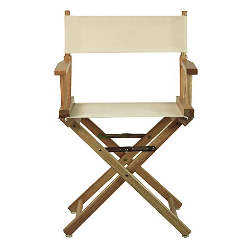 Casual Home 18" Classic Height Directors-Chairs, Natural Frame/Natural/Wheat Canvas #TOP5