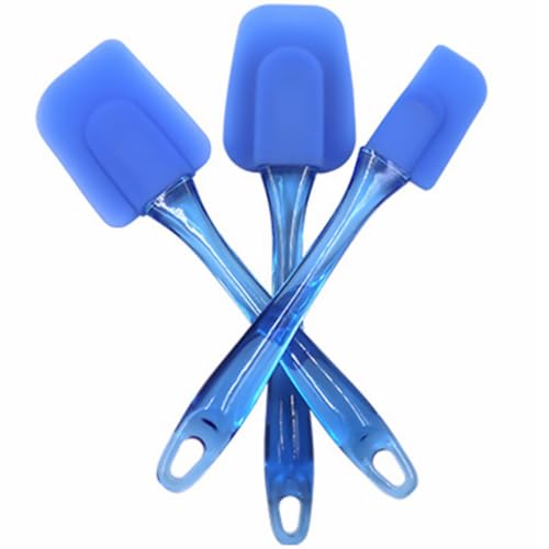 Yardwe Espátulas de Silicona Antiadherentes y Flexibles Resistentes al Calor Juego de 3 para Cocina para Hacer Mousses y Hornear Cocina