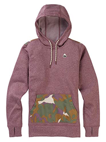 Burton Damen Oak Kapuzenpullover, Flint Heather/Pop Floral, S