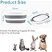 SHJOEE 26L Zusammenklappbar Hundebadewanne Tragbar Haustier Badewanne Faltbar Wäschewanne Multifunktionale Aufbewahrungsbehälter Platzsparend Organizer Outdoor Indoor Kleine Katzen Hunde Wasserbecken