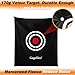 Gagalileo Golf Target Cloth: 5x4FT Protective Net Portable Easy Setup with Ropes Indoor Outdoor Practice All Golfers Training Accuracy for Backyard Garage