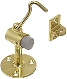 türstopper messingfarben Passgenau aus Edelstahl Rockwood 472.3 Messing Türstopper mit Keeper, 12 x 1-1/4\