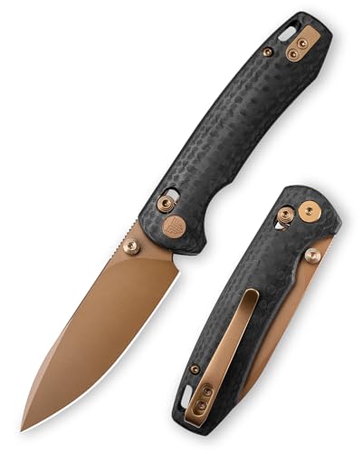 TRIVISA Pocket Knife - Dragonfly-CG, 2.99" 14C28N Steel Blade EDC Knife