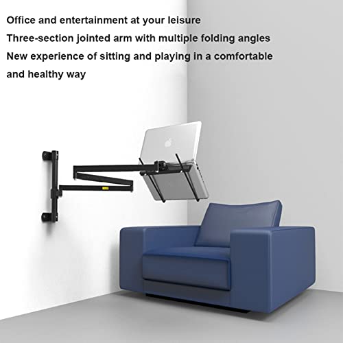 Soporte de pared para laptop ajustable para 13-17 pulgadas miniatura 3