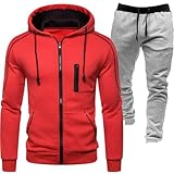Polyvalence : cet ensemble de survêtement polyvalent est parfait pour l'entraînement, le fitness, les heures de détente à la maison ou les activités de loisirs décontractées - un véritable accessoire polyvalent pour l'homme moderne.