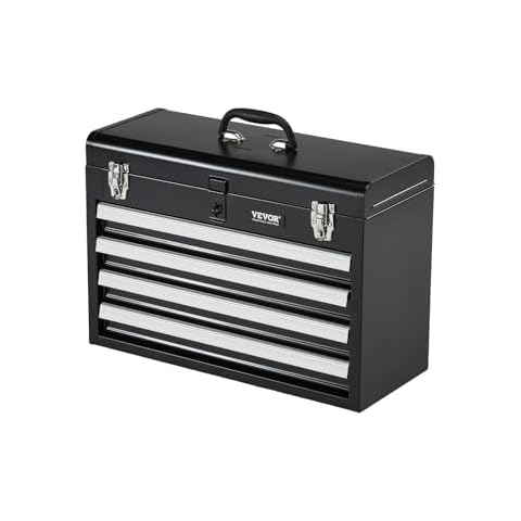 VEVOR Metal Tool Box, 20.5-inch Cover