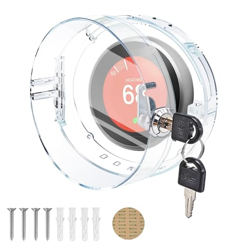 PILISPARK Round Thermostat Lock Box