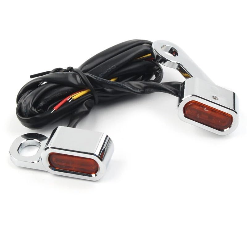 Clignotant pour moto Sportster Éclairage de guidon pour rouler de nuit en sécurité