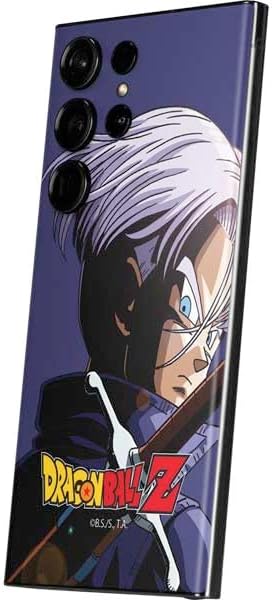 Vista 66 de Skinit Calcomanía para teléfono compatible con Galaxy S23 Ultra, diseño de retrato con licencia oficial de Dragon Ball Z Vegeta Negro - DRGNBZ17