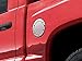 Mopar 82207715 Brushed Aluminum Fuel Filler Door, 1 Pack