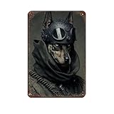 Abstraktes Militär-Poster, Blechschild, Vintage, Metall, Pub, Club, Café, Bar, Zuhause, Wandkunst, Dekoration, Poster, Retro, 20 x 30 cm