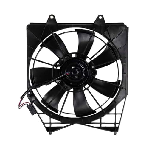 VIJKRFA Cooling Fan for Honda for Accord 2018-2020 Pa+Gf-Shroud Material 2pc Male-Connector Type 683058093561