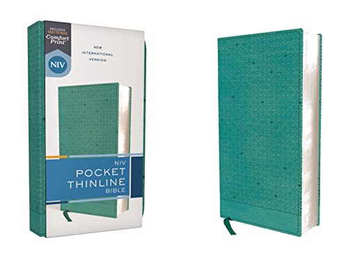 NIV Pocket Thinline Bible in Teal