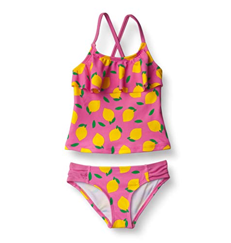Image of Kanu Surf Girls' Charlotte Flounce Tankini Beach Sport 2-piece Swimsuit