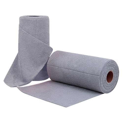 La mejor selección de Toallas de Microfibra Walmart los 10 mejores. 44 UOUOU Rollo de Toallas de Microfibra, Paquete de 50, Rollo Microfibra, 25 x 25 cm, Paños de Limpieza de Microfibra, Reutilizable, Ultraabsorbentes, para Coche, Hogar, Cocina...