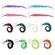 Pilikoll 12 Stück Fuzzy Wurm Spielzeug, Magic Worm Twisty Zauberwurm Wiggly Worm, Bunt Wurm Spielzeug für Kinder und Katze