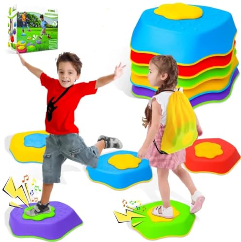 Balanciersteine für Kinder mit Soundeffekten,Rutschfeste...