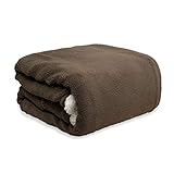 130 x 160 cm. Nada Home 3522 Plaid en microfibre multifonctionnelle pour lit simple 130 x 160 cm
