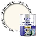 HQC Barn Paint 5L | Garden and Outdoor Wood Paint | Furniture and Fence Protection | Quick-Drying Ivory