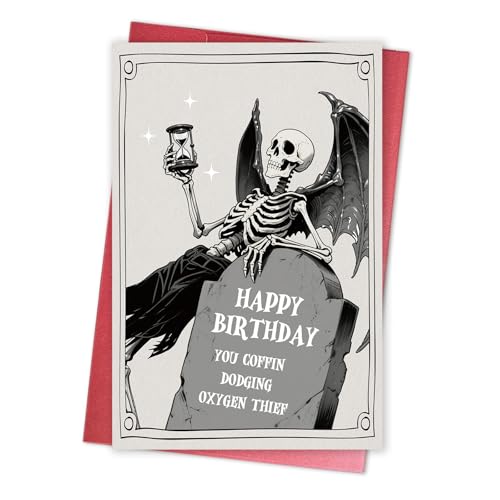 Qiavor Dark Humor Birthday Card