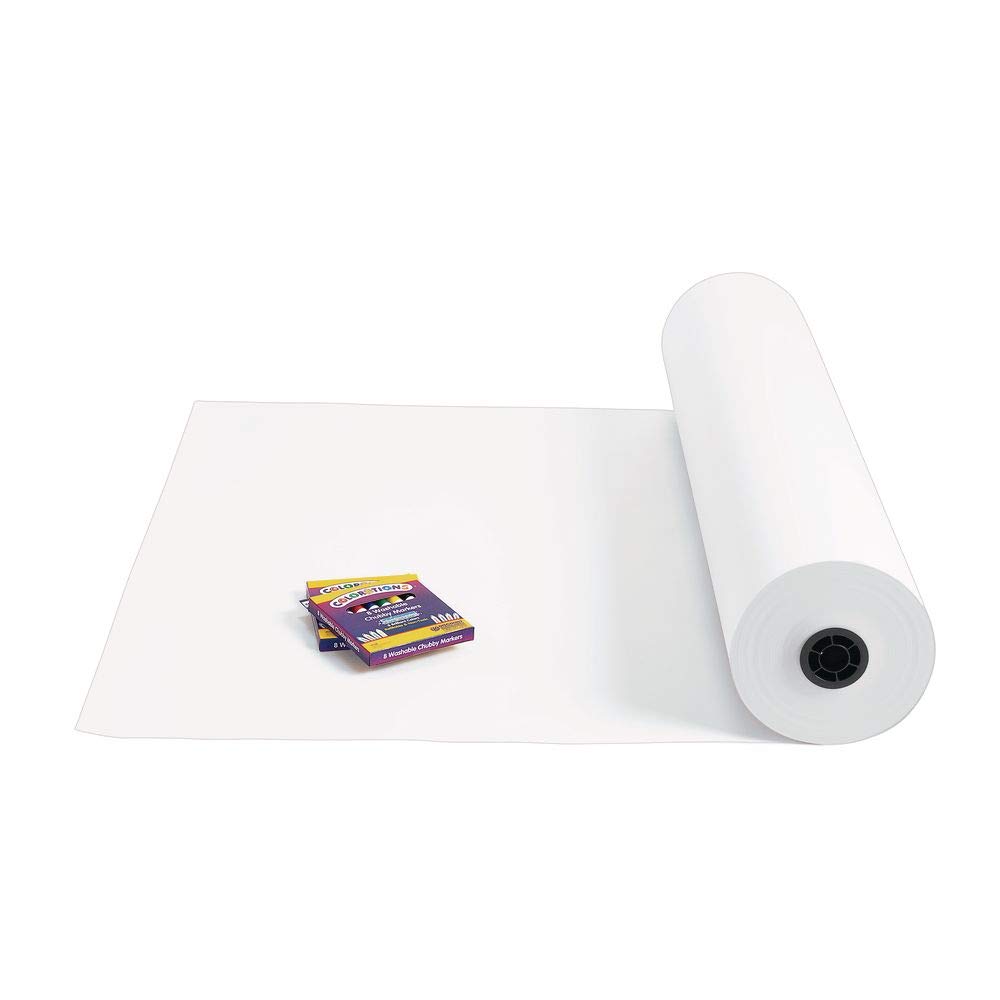 American Paper 4036 36" White 40 lb. Butcher Paper Roll