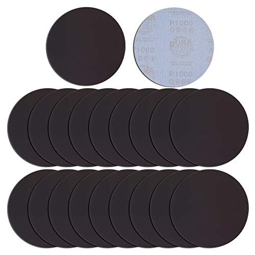 Dura-Gold 6" Wet or Dry Sanding Discs, 1000 Grit (Box of 20), Hook & Loop