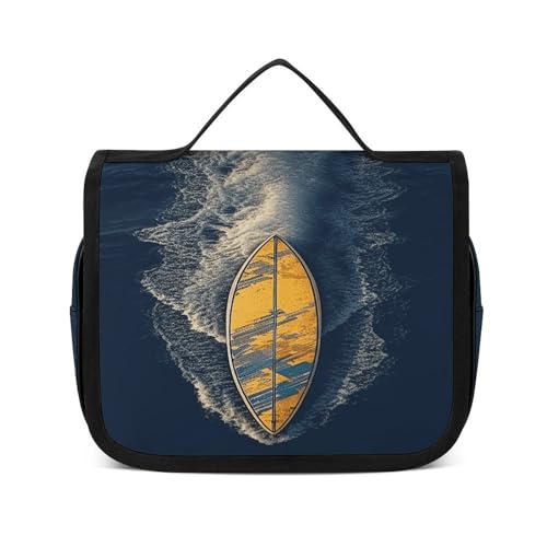 Trousse de toilette homme femme avec crochet organiseur polyester