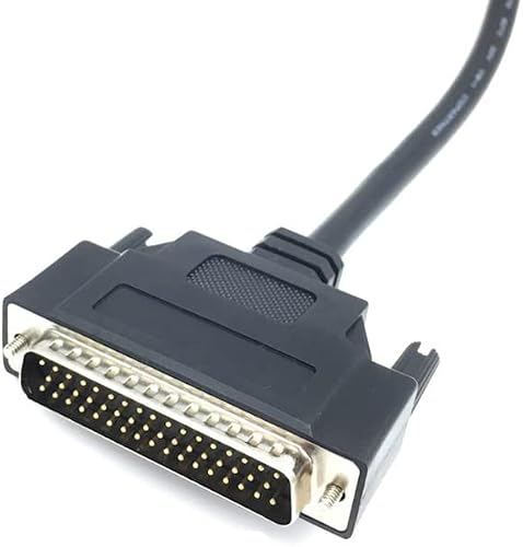 GZGMET Industrial 28AWG HDB50 Three-Row 50 Male to Male Connection Cable DB50 Data Twisted-Pair Shielded Cable (1M / 3.3ft)