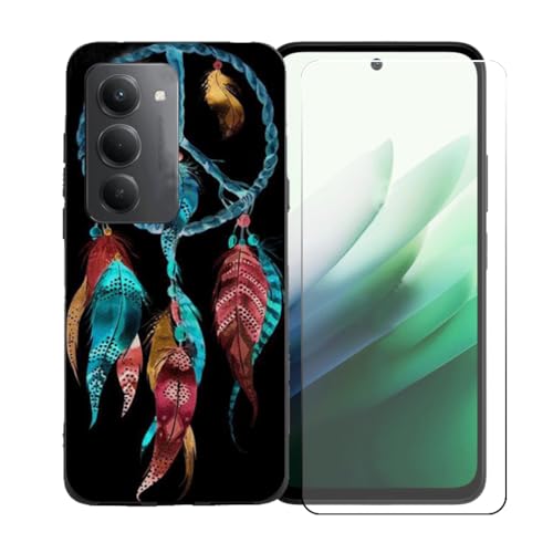 CongJiaLingXiP[XKp Redmi Note 15R (6.9") + ꂽKXXN[veN^[A_ȃVR[VFop[TPUیJo[̂,BST3