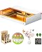 Produktbild xTool S1 10W Laser Graviermaschine Perlweiß,10W Heimwerker DIY Laser Cutter, 0.06 * 0.06mm Punkt, Autofokus, 608 * 385mm, präzise Gravur auf Holz, Metall, Acryl, Leder