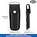 2 Pcs Nylon Pocket Knife Sheath,Knife Tool Sheath Multitool Pouch with Snap Closure and Belt Loop for Outdoor or Daily Use(COLOR:Black)
