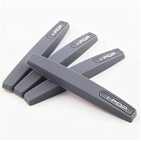 LianShi 4Pcs Car Edge Door Guard Bumper Protectors Anti-Collision Scratch resistant Anti-rub Decorative Strips Cover