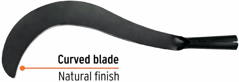 Truper Agricultural Machete, Soil Work Cultivation Replacement Head, 22-Inch (55 cm) Length, Steel Blade, No Handle Included (Model CZN-22/15859)