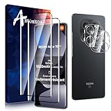 4.[Réaponse Rapide]: La conception de 2,5D bords arrondis permet votre doigt de glisser sur la protection écran compatible avec Xiaomi Redmi Note 15 5G librement et fait le téléphone portable identifier et répondre chaque contact de votre doigt rapidement, il est sûr et confortable à utiliser et ne nuit pas au doigt.