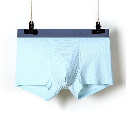 3-Pack Frühling Und Sommer Seamless Unterwäsche Herrenunterwäsche EIN Ice Silk Unterwäsche Herren Boxer Schnell Trocknende Hose Breathable Seamless Knitting Männer Jugend Jungen - 4 - XXXL
