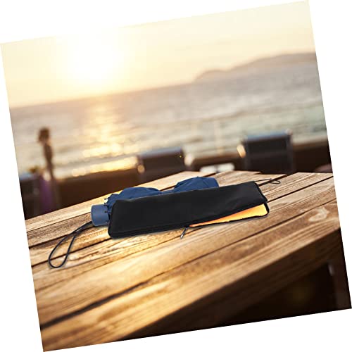 Homoyoyo 3Pcs Bag Water Resistant Umbrellas Home Hanging Case Pouches Organizer Yellow Proof Carrying For Zipper Folding Portable Outdoor School Car Fiber Xxinch Wet Pouch Bags #TOP4