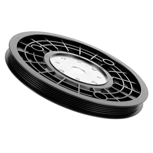 Abaodam Platillo de Cinturón de Bicicleta de Fitness con Transmisión por Correa Accesorio Estable Ejercicio Casa Compatible con Bicicletas Estáticas y Spinning