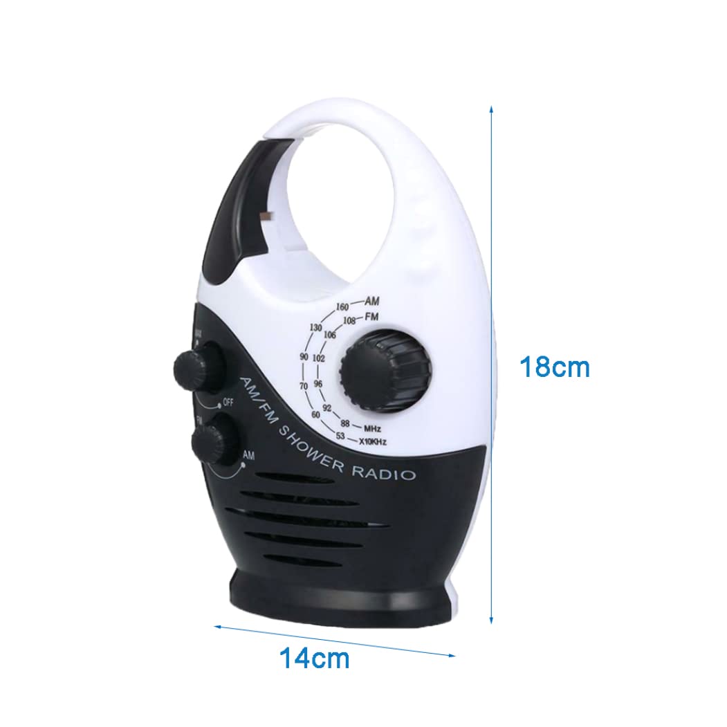 Radio de Douche imperméable Mini Am/FM DOUCH Radio Radio Radio Radio Radio Radio Radio INTRACKE
