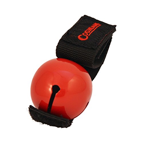 Coghlan's Bear Bell With Magnetic Silencer - Red (2-Pack) #TOP1