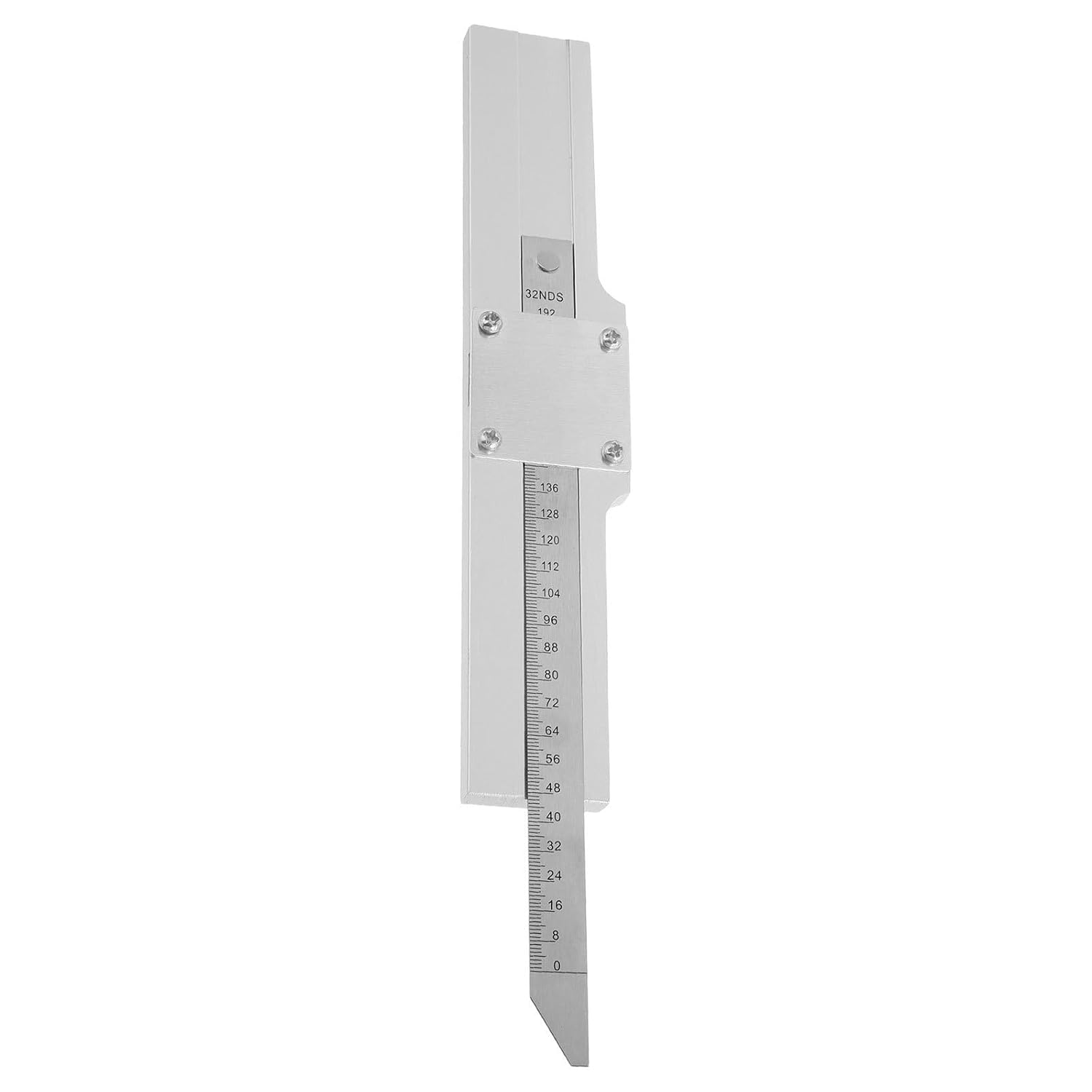 Metal Tire Depth Gauge with Magnifier for Accurate Measurement and Wide Applicability, Sturdy Tire Tread Measuring Ruler Tool for Vehicle Types