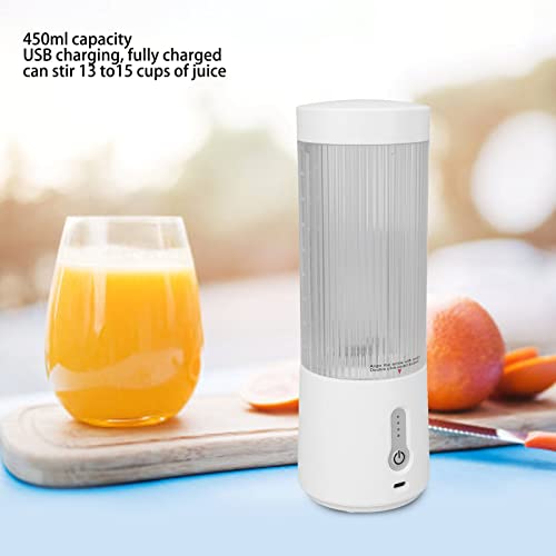 Copo de suco elétrico, 450 ml 4000 mAh bateria USB carregamento portátil copo elétrico para sucos pa