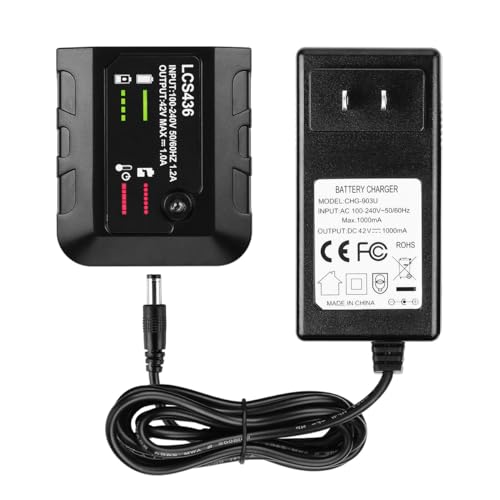 Chargeur LCS436 pour batterie Black and Decker 40V LBX2040