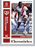 2021-22 Panini Chronicles La Liga #13 Randy Nteka Rayo Vallecano Chronicles Official Soccer Card in Raw (NM or Better) Condition