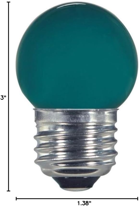 Satco S9163 Medium Light Bulb in Bronze/Dark Finish, 2.31 inches