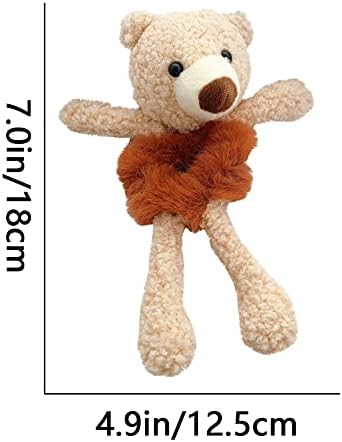 Hair Scrunchies Velvet Elastic Hair Bands, Women Fashion Plush Hair Tie Cute Bear Tie Hair Head Rope Ponytail Holster, Elastic Hair Bands For Women'S Hair for Women Girls 7 Hair Scrunchies Velvet Elastic Hair Bands, Women Fashion Plush Hair Tie Cute Bear Tie Hair Head Rope Ponytail Holster, Elastic Hair Bands For Women'S Hair for Women Girls