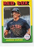 2024 Topps Heritage Baseball #83 Jarren Duran SP Boston Red Sox Official MLB Trading Card (Stock Photo Shown, Card in Near Mint to Mint Condition)