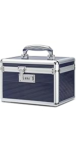 HEWEI WORKS Boîte De Stockage De Médicaments Verrouillable, Boîte De Premiers Secours Vide, Boîte De Sécurité, Boîte Verrouillable Multi-usages Pour La Maison Et Les