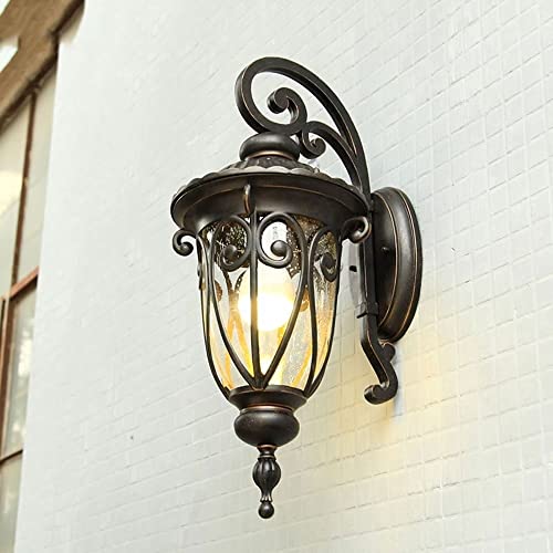 Luminaire lanterne extérieur étanche applique murale alu éclairage externe rétro