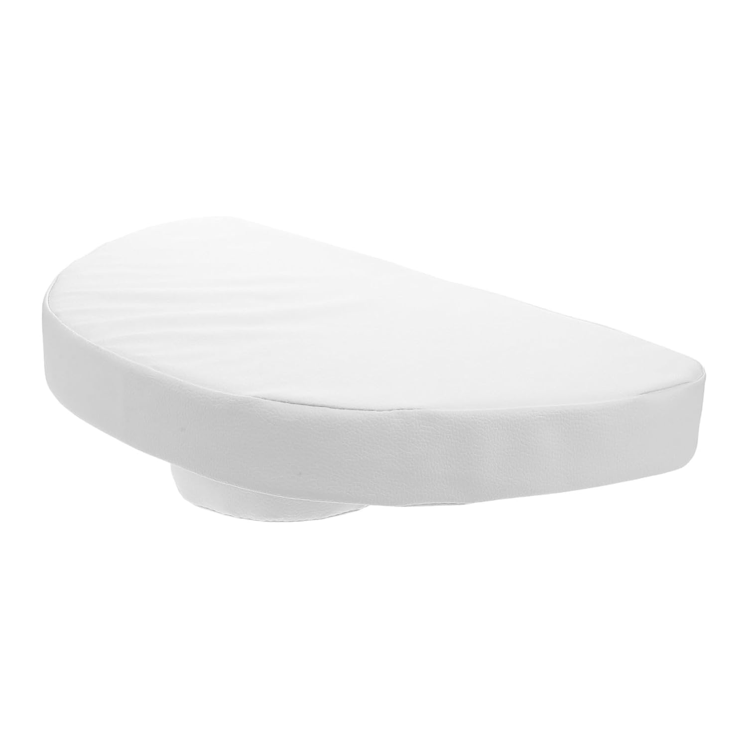 Comfortable Massage Bed Pillow with Small Supportive Core Spa and Beauty Salon Use Elegant Design for Neck and Shoulder Relaxation White Shape
