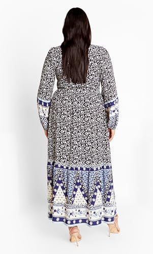 Image of City Chic Women's Plus Size Maxi Faith Dress